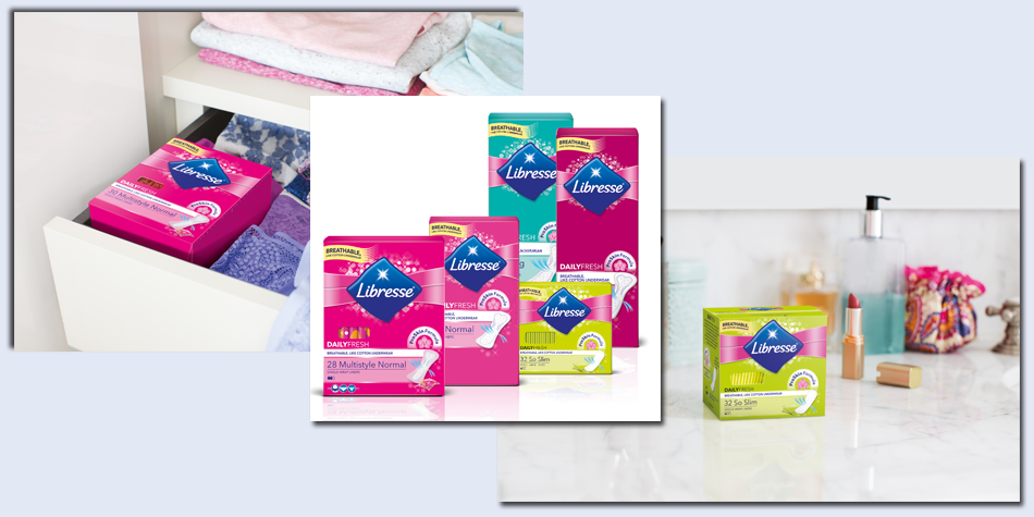 Libresse Dailyfresh inlegkruisjes varianten