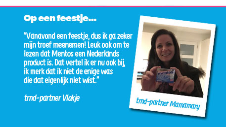 Wanneer deel jij Mentos Gum en de marktonderzoeksformulieren uit? 