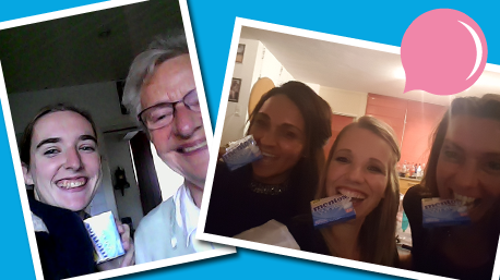 … én die van de mensen in onze omgeving door aan het team van Mentos, en we delen onze laatste foto’s in de fotogalerij.