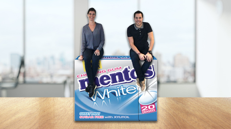 Michelle en Paul van Mentos! Ga naar de volgende slide voor het interview...