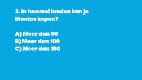 Aan het einde van de test vind je alle antwoorden… 