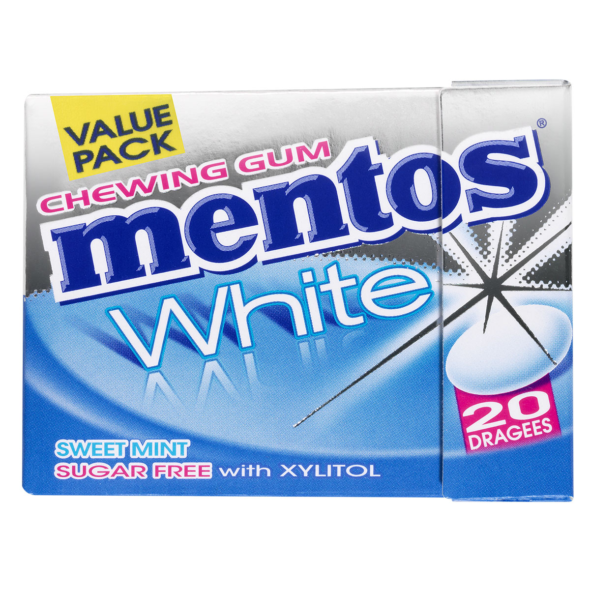 Mentos Gum White