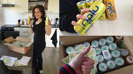 Tijdens de ontvangst van het startpakket hebben we kennisgemaakt met Nalu…