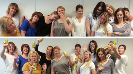 Wie geef jij een opkikker?