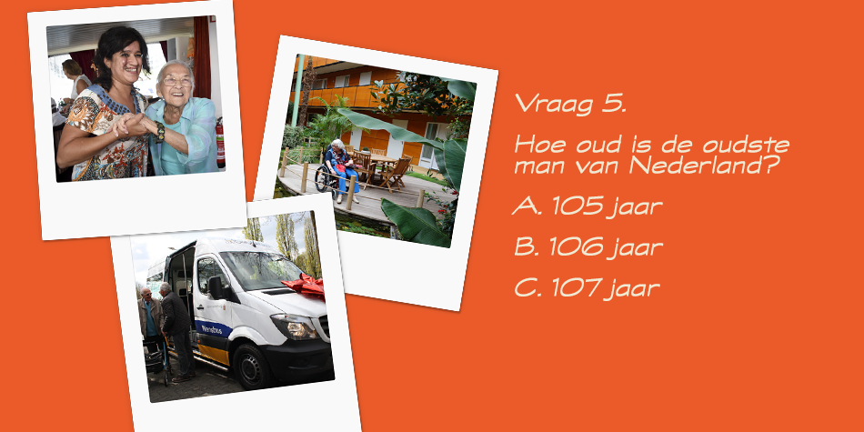 Laatste vraag. Weet jij het antwoord op de vragen 1 t/m 5? Geef ze door in een reactie onderaan het blog!