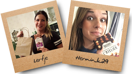 … en onze laatste foto's uploaden of delen via #mijnlateliermoment. Vanaf vrijdag kunnen we ons eindoordeel over Nestlé L’Atelier doorgeven in het eindonderzoek!