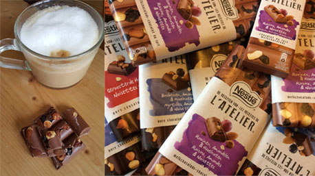 Ook bij trnd-partners Lieske1977 en Zan81 zijn de chocoladetabletten bezorgd!