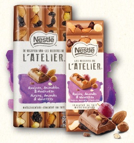 Melkchocolade met rozijn