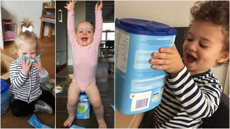 De eerste indruk van de kleintjes!