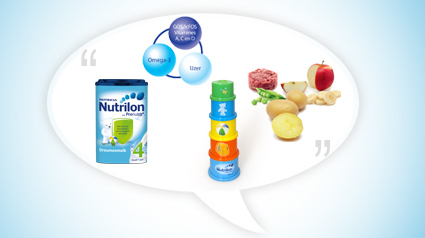 peuters, ontwikkeling, voeding, gezond, melk, dreumesmelk, nutrilon