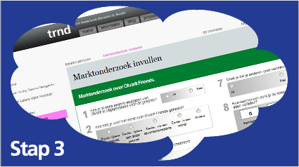 Stap 3: geef online door