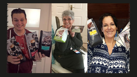 De man van trnd-partner MarouschkaD en de moeder van trnd-partner Sylvia45 waren erg blij met de koffie van Perla. Ook trnd-partner mamamadonna77 had zin om de koffiesmaken te proeven. 