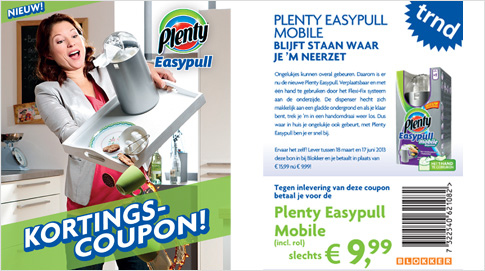 Gebruik de kortingscoupons uit je startpakket om je vriendinnen te verrassen en aan te sporen om ook een Plenty Easypull Mobile aan te schaffen. Zo laten we onze vriendinnen en bekenden weten dat Plenty Easypull Mobile altijd een helpende hand biedt!