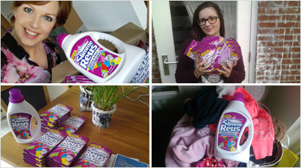 slimme reus, tegen kleurdoorloop, verschillende kleuren was tegelijk wassen