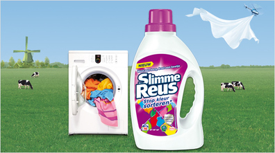 Het team van Witte Reus wil wassen makkelijker maken, daarom hebben zij Slimme Reus geïntroduceerd. Dit kleurwasmiddel is speciaal ontwikkeld…