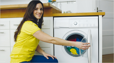 …heb je de wastrommel sneller gevuld en bespaar je tijd doordat je alle kleuren textiel in één was kunt draaien.