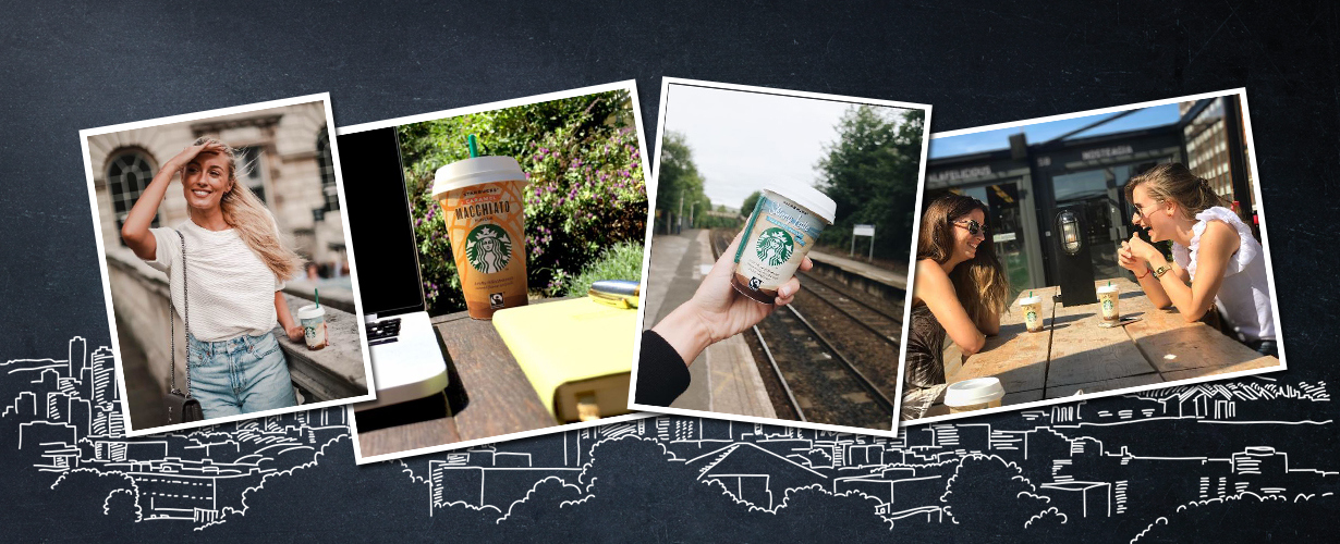 … de verschillende varianten van Starbucks Chilled Classics uitproberen, bekendmaken en stijlvolle foto’s delen op social media met #chilledclassics. Doe je mee?
