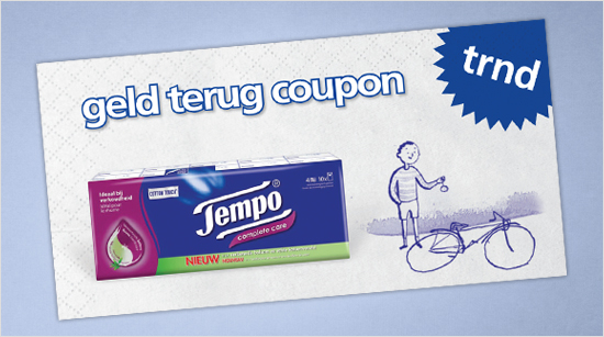 …zitten er ook coupons in het startpakket. Zo kunnen jouw bekenden de speciale Tempo zakdoekjes zelf uitproberen! In dit project gaan we...
