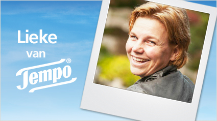 Zeg gedag tegen Lieke: ons aanspreekpunt bij Tempo.