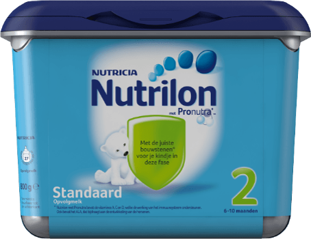 Nutrilon Opvolgmelk in de nieuwe verpakking
