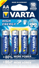 87% raadt VARTA batterijen aan bij vrienden en familie.