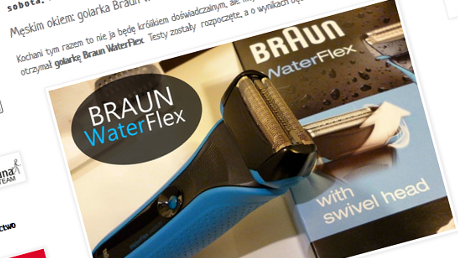 Braun WaterFlex
