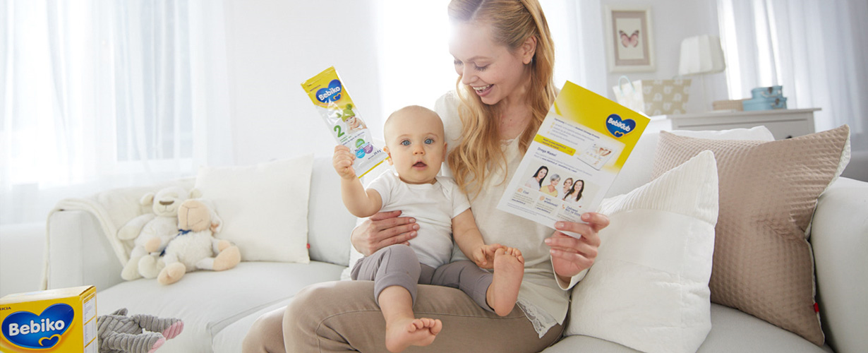 Zapoznaj się z Poradnikiem dla rodziców dzieci po 6.miesiącu życia od Bebiko 2!