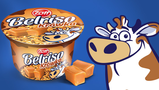 Belriso Krówka - pierwszy ryżu na mleku o smaku krówki, który przywróci słodkie wspomnienia<br> i smak dzieciństwa!