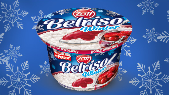 Z Belriso Winter - ryżem na mleku o smaku ponczu owocowego z rumową nutą, zapragniesz by zima trwała jak najdłużej!