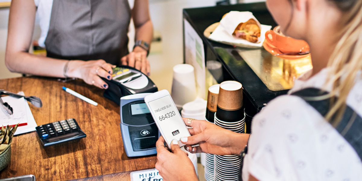 Zakupy w sklepach stacjonarnych z płatnością BLIKIEM