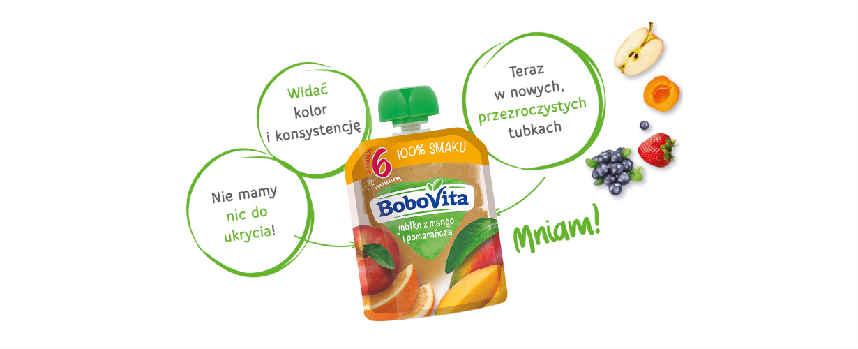 Podając dziecku mus owocowy BoboVita w tubce możesz być pewna, że Twoje dziecko jest bezpieczne.
