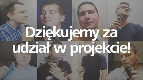 Dziękujemy za udział w projekcie!