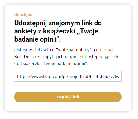 Książeczka Twoje badanie opinii -  link online