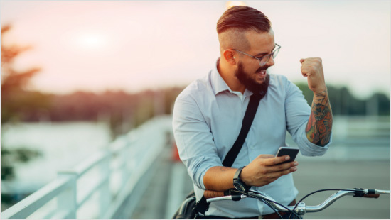 ...przepyszny serek nastroi Cie pozytywnie!