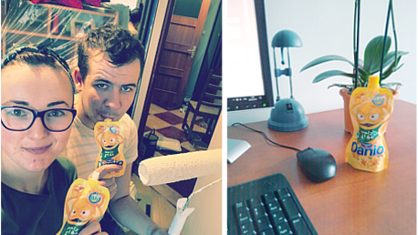 #daniopozytywnie przy pracach domowych oraz biurowych...