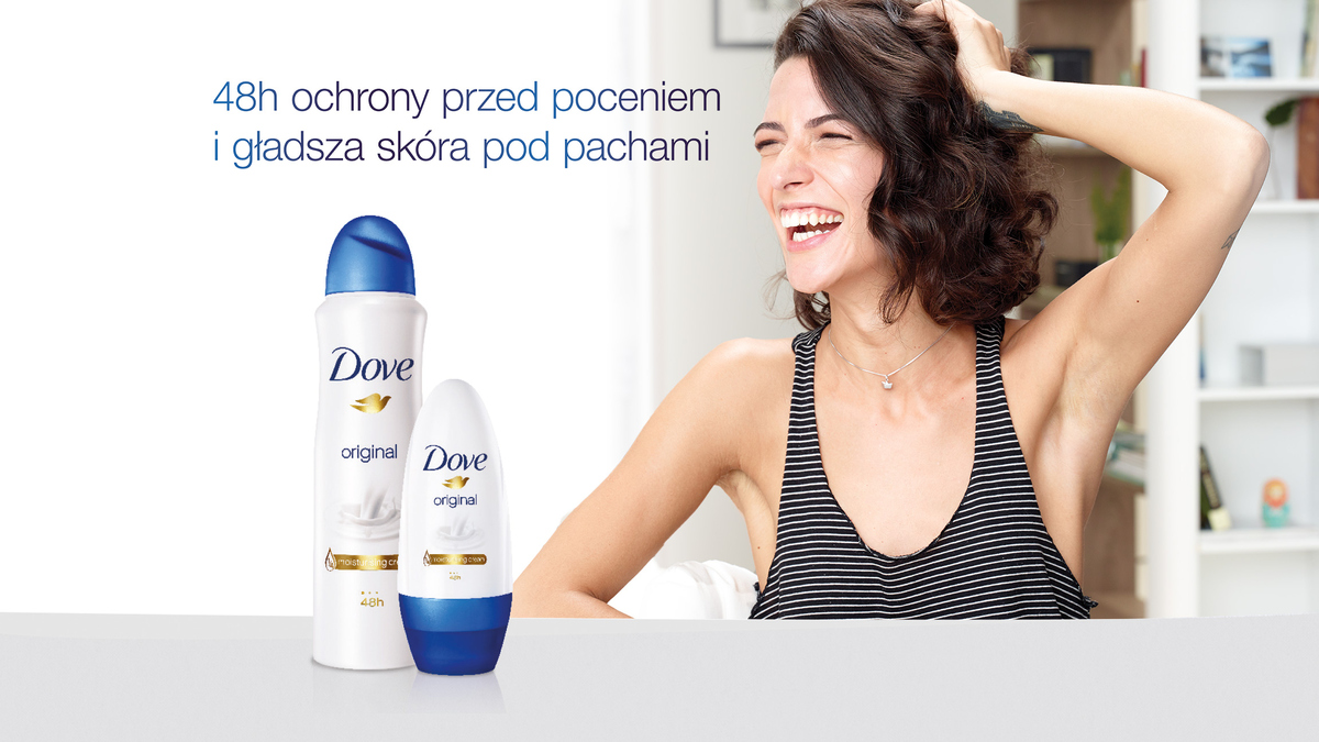 Dołącz do największego w historii testu antyperspirantu Dove!