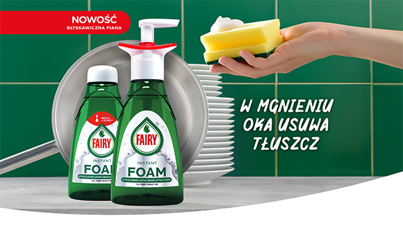 Konkurs Fairy Instant Foam
