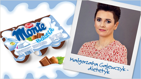 Dietetyk - Małgorzata Gajewczyk odpowie na pytania Ambasadorów Monte Balance na temat zbalansowanej diety i zrównoważonego stylu życia.