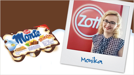 Monika reprezentuje markę Monte