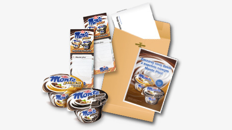 Zestaw Ambasadora Monte Plus: w projekcie Monte Plus każdy Ambasador otrzyma przesyłką przewodnik projektu, książeczkę badania opinii oraz 2 wyjątkowe Monte plannery na lodówkę, 