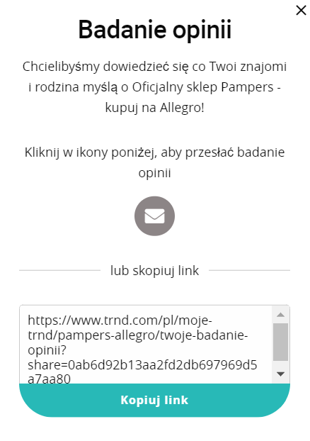 Książeczka Twoje badanie opinii -  link online