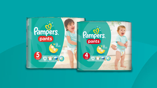 Pampers przedstawia nowe pieluchomajtki, opracowane jako ... 