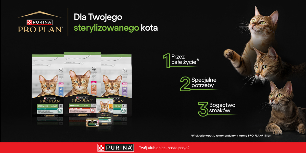 Purina® PRO PLAN® CAT Sterilised