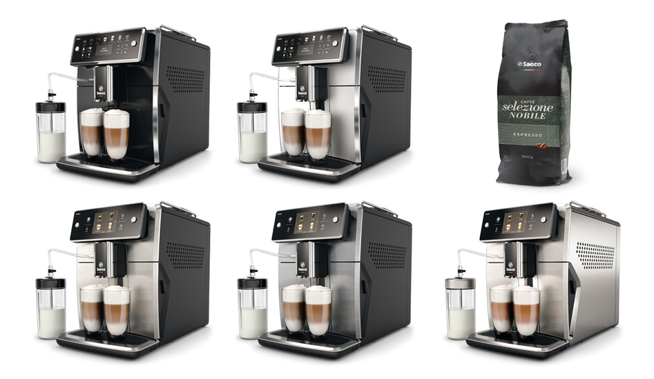 Testuj w projekcie jeden z pięciu modeli Saeco Xelsis!