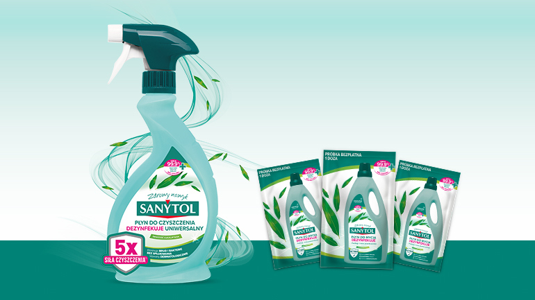Poznaj SANYTOL - eksperta w dziedzinie dezynfekcji bez użycia chloru! 