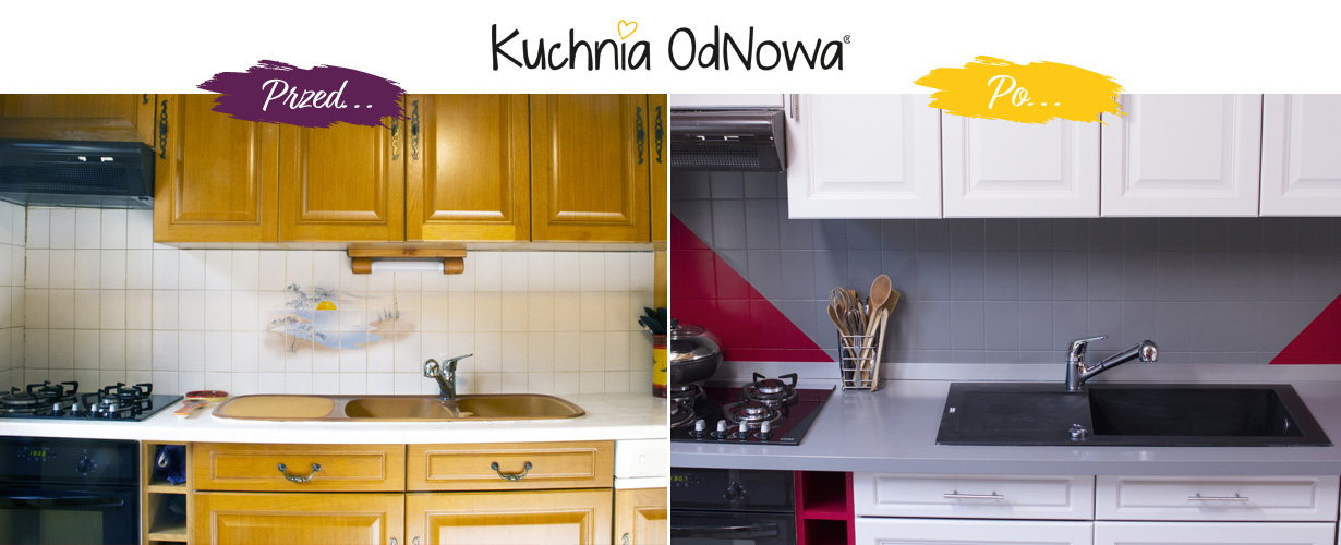 Nie możesz już patrzeć na farbę w Twojej kuchni?