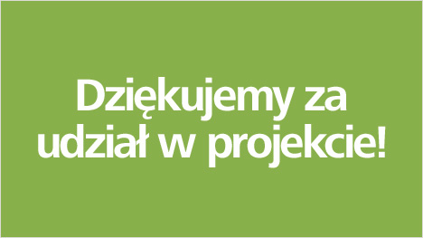 Dziękujemy za udział w projekcie Zalando!
