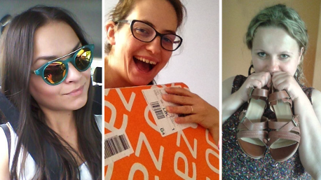 dziewczyny i ich zakupy na Zalando
