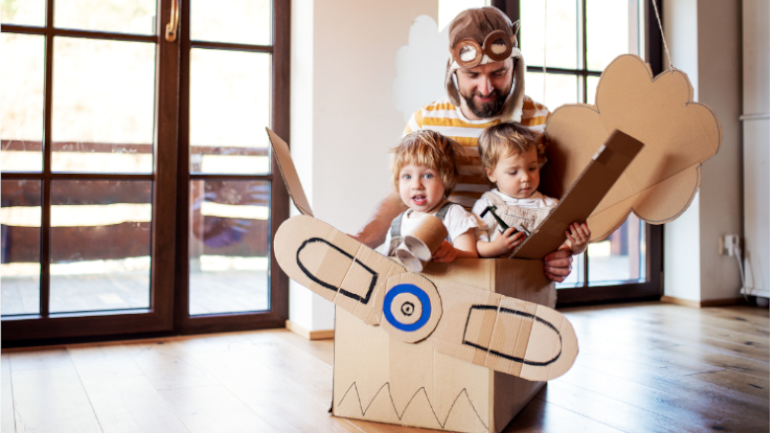 5 pomysłów na kreatywną zabawę bez wychodzenia z domu! 