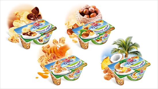 Jogurt Naturalny + chrupiące szaleństwo